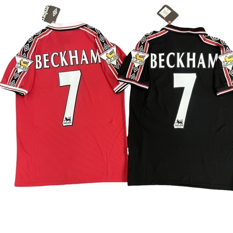 98-99 MU Home Away Retro Soccer Jersey Football Manchester United- Terry66