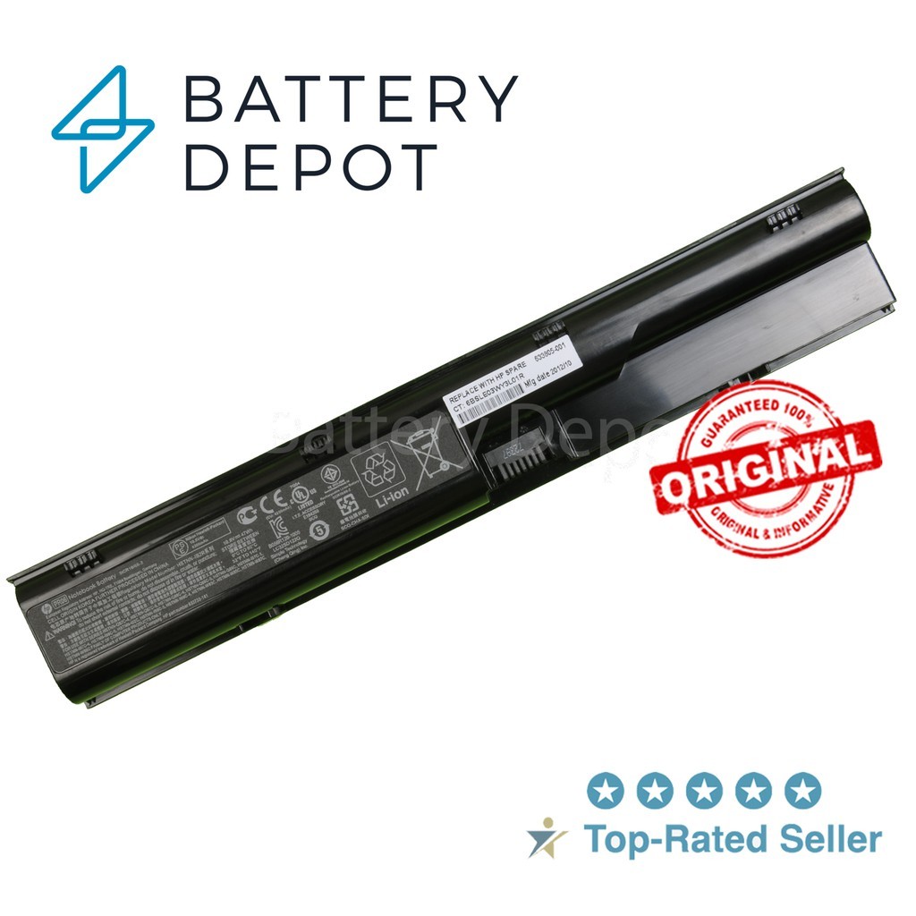 HP แบตเตอรี่ ของแท้ PR06 (HP ProBook 4530s 4535s 4540s 4545s) HSTNN-OB2R HSTNN-I02C HSTNN-Q89C HSTNN