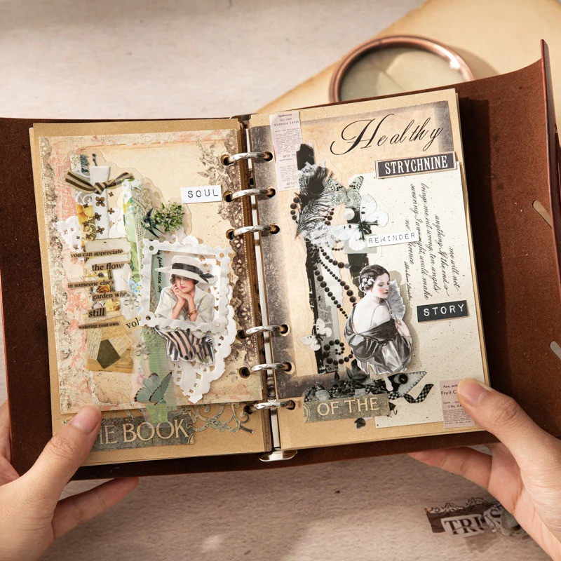 Journal GO 20 ชิ้นหน้า Gallery สติกเกอร์สําหรับอัลบั้มรูป Scrapbooking Journal DIY น่ารักการ์ดหัตถกรรมทําสติกเกอร์เครื่องเขียน