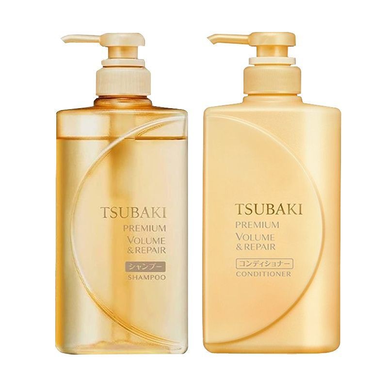 Japan Japan TSUBAKI TSUBAKI SUBAKI Luxurious Shampoo Conditioner Repair Damaged Hair ML [ljb]