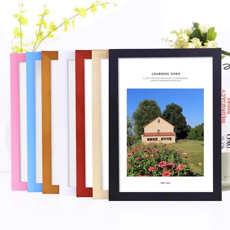 กรอบรูป a3 กรอบรูป a5 กรอบรูป กรอบรูป A4 ขนาด นิ้ว 20x30x40 ไม้เนื้อแข็ง