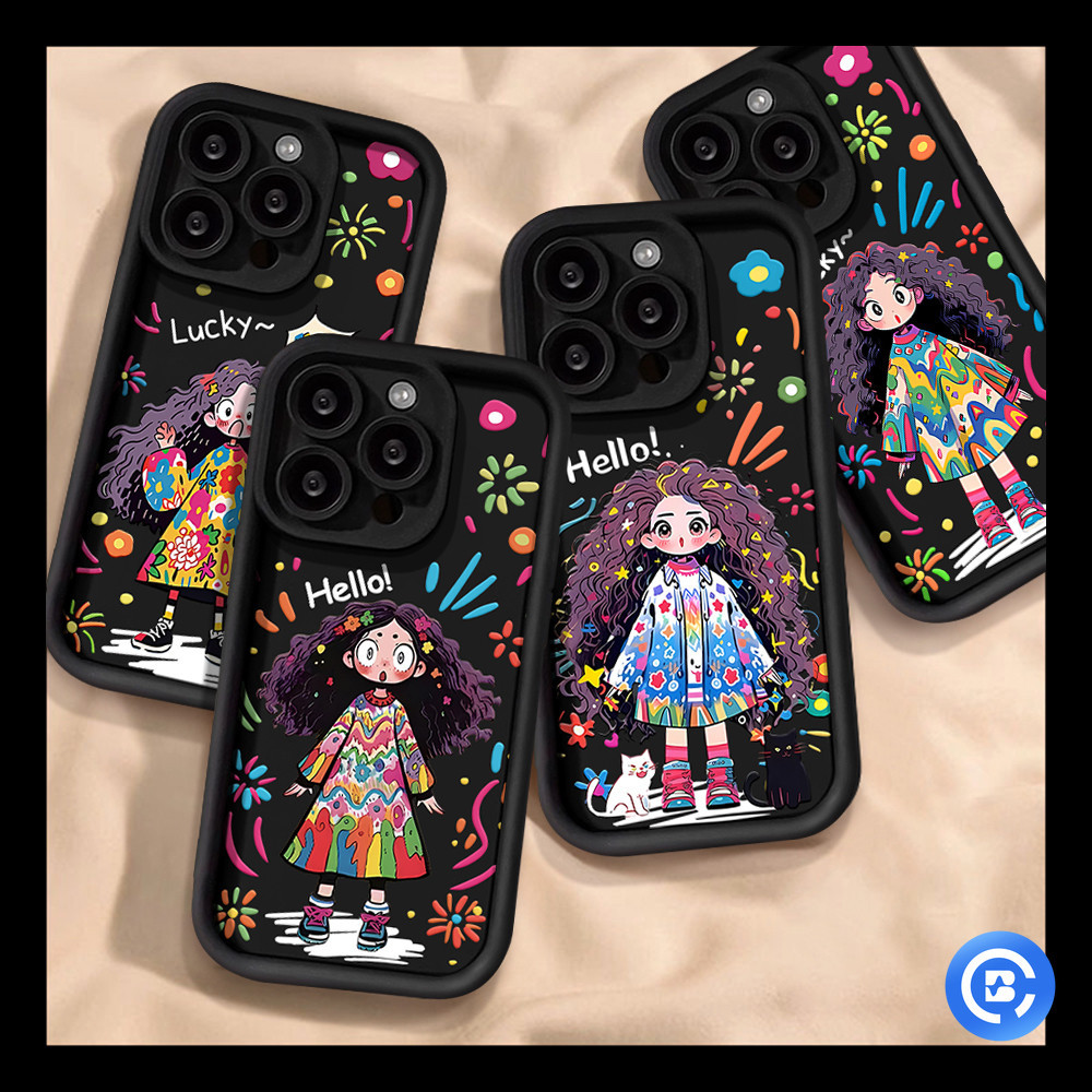 HP รุ่น Q สาวกรณีกันชนกันกระแทกโทรศัพท์มือถือกรณีคู่ SAMSUNG A54 A14 A24 A12 A13 A23 A25 A31 A22 A8 