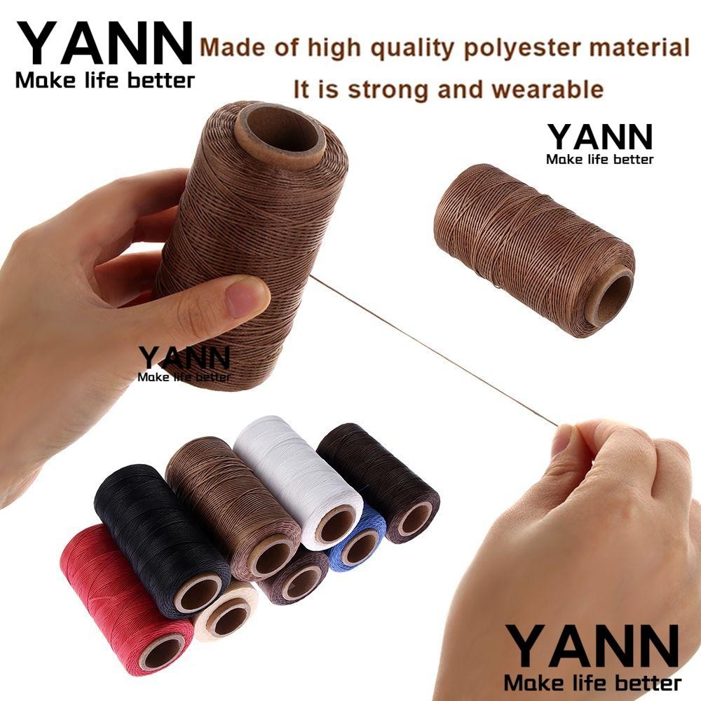 Yann1 150D 260M/ม้วนด้ายขี้ผึ้งหัตถกรรมสายเครื่องประดับเย็บสายไฟ