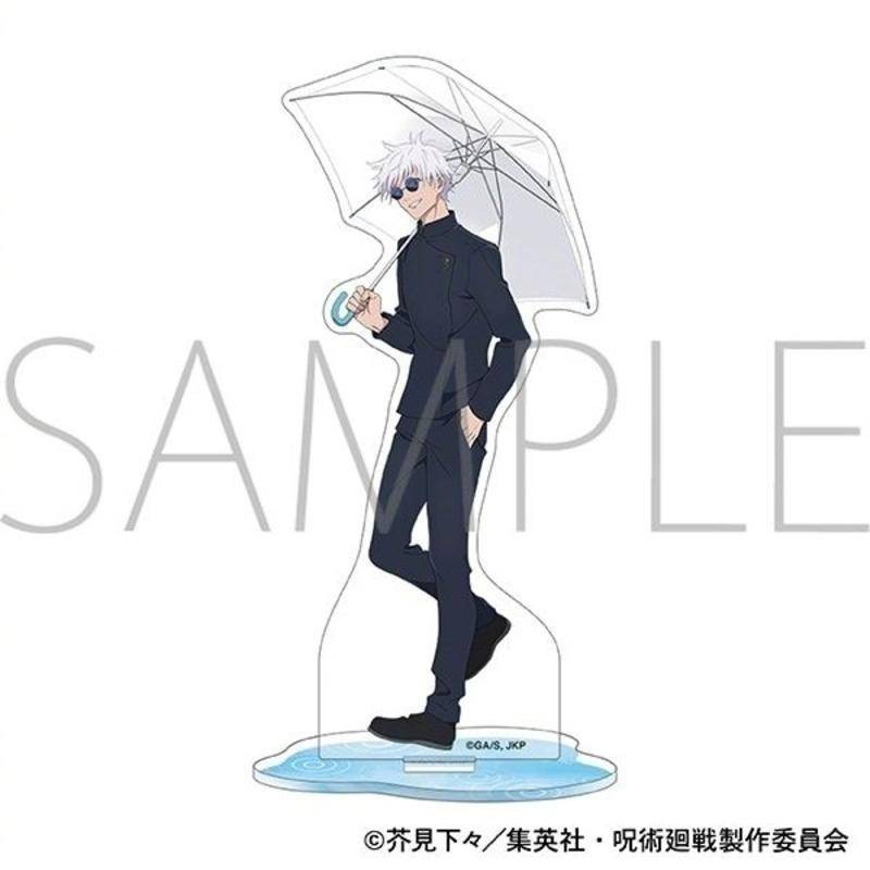 Jujutsu Kaisen Suguru Gego, Satoru Gojo, Kento Nanami, Yu Haibara, และ Shoko Ieiri อะคริลิค Standee ชุด - จอแสดงผลเดสก์ท็อป