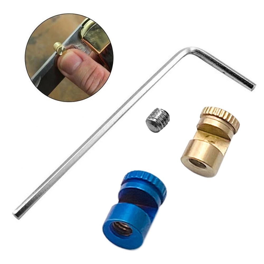 [ในสต็อก] 110 ปุ่มปุ่มกดสตั๊ดนิ้วหัวแม่มือ 416 วัสดุเหล็ก 110 สกรูดัน