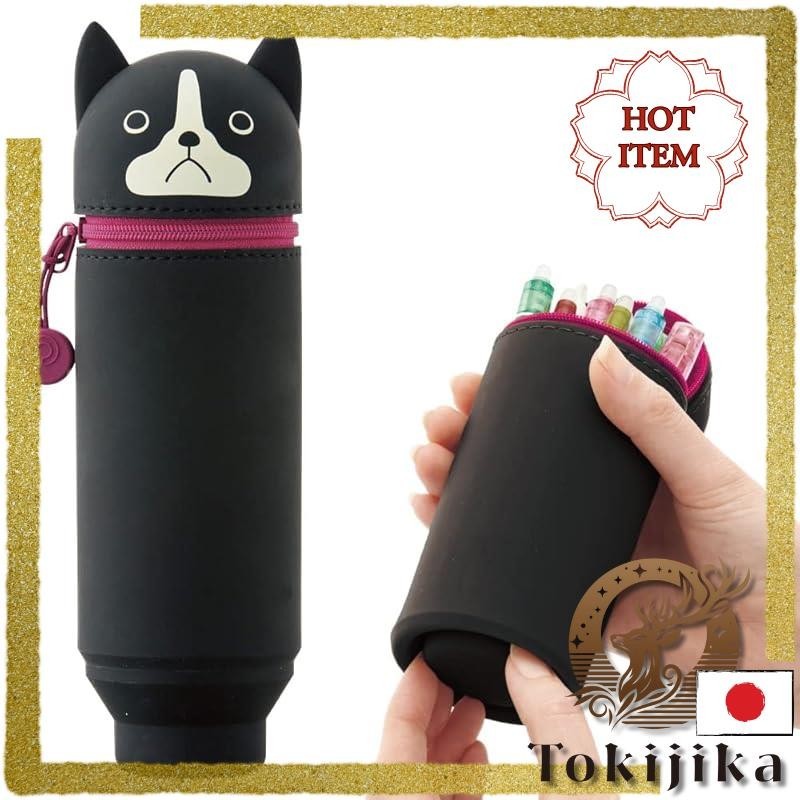 JAPAN [Lihit lab.] Stand Pen Case PuniLab Boston Terrier A7712-8
Lihit Lab Stand Pen Case PuniLab Pe