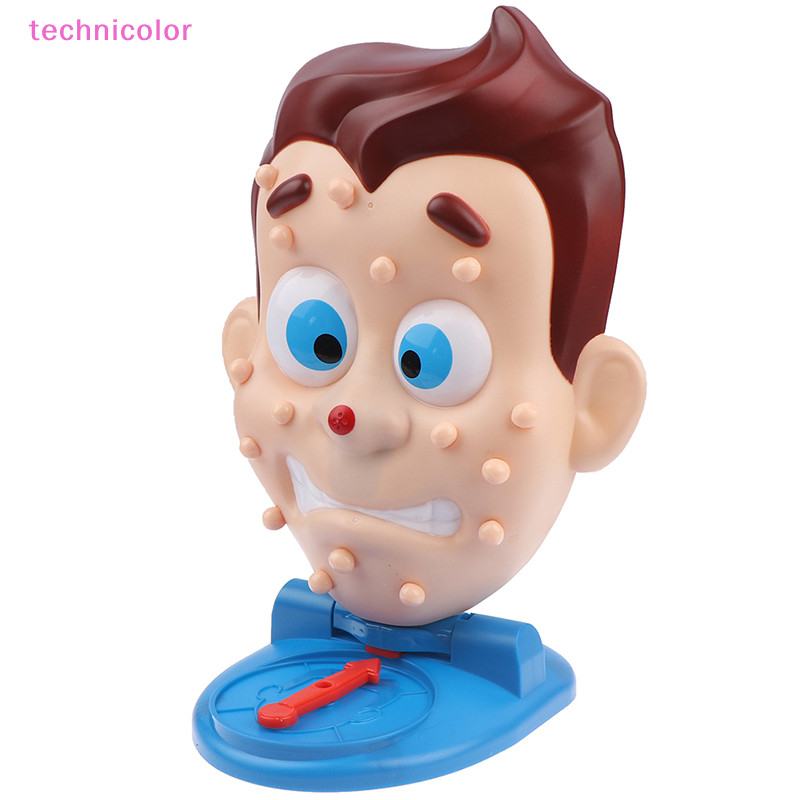 [technicolor] ของเล่นบีบสิว popping สิว pete เกมแม่ลูก สเปรย์น้ํา gags ของเล่น New Stock
