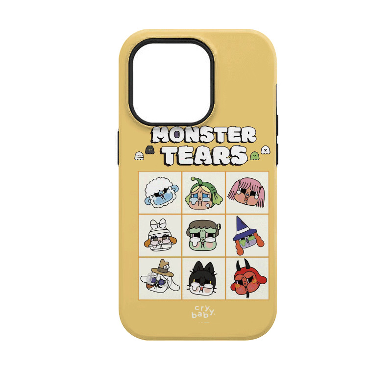Crying Baby Co-Branded Bubbleเคสโทรศัพท์ 2 ชั้นiPhone11 12 13 14 15 12Promax 13Promax 14plus 14Promax X XS XR JUX6
