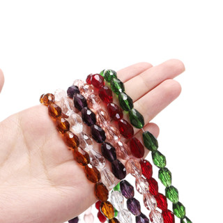 St. kunkka 4 * 6 มม.ลูกปัดเพชรประมาณ 66 ชิ้นลูกปัดคริสตัลแก้…