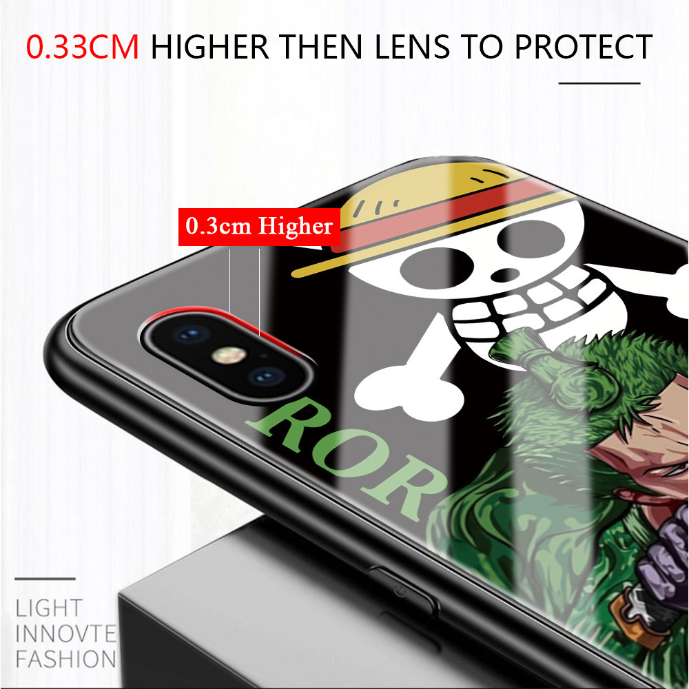 เคส For OPPO A5 A3 A3X A3S A9 A5 A7 A1K A5S A12 Pro 4G 5G 2018 2020 เคสโทรศัพท์ เคสมือถือ เคสออปโป้ Phone Glass Case BLK ราคา ถูกที่สุด ดีลบีเคเค แกลเลอรีภาพที่ 7