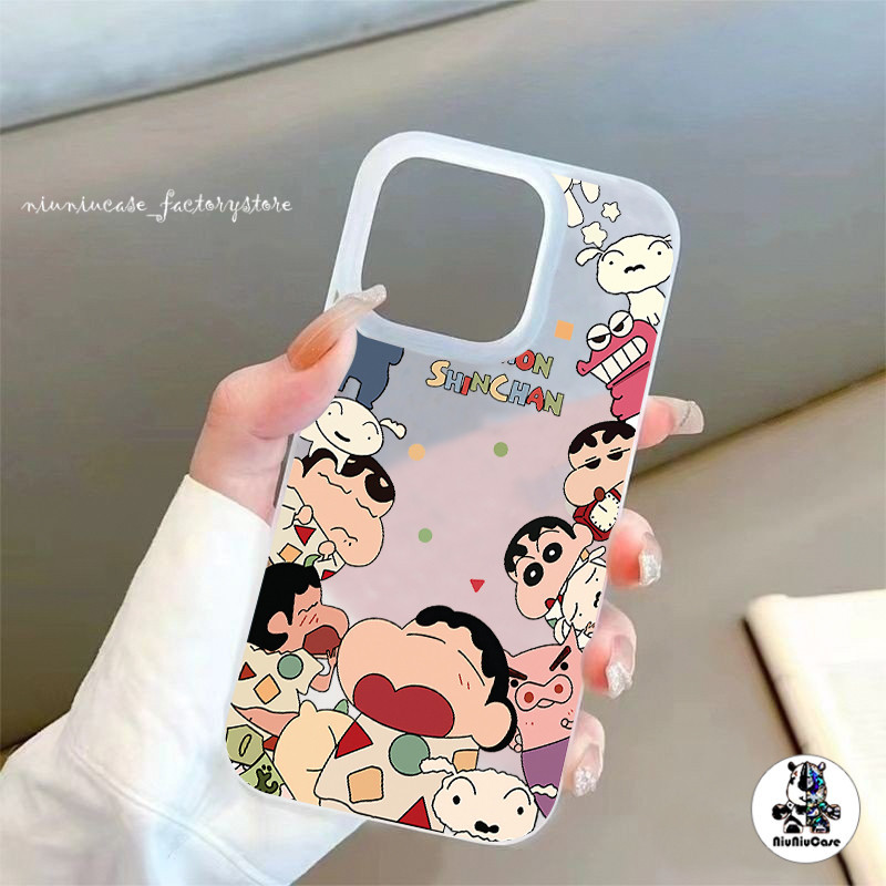 niuniu- เด็กซน Pattern เคสโทรศัพท์ โปร่งแสง For เคสไอโฟน11 iPhone 11 12 13 14 15 Pro Max X 7 Plus XR เคส ซิลิโคนนุ่ม ราคา ถูกที่สุด ดีลบีเคเค แกลเลอรีภาพที่ 6