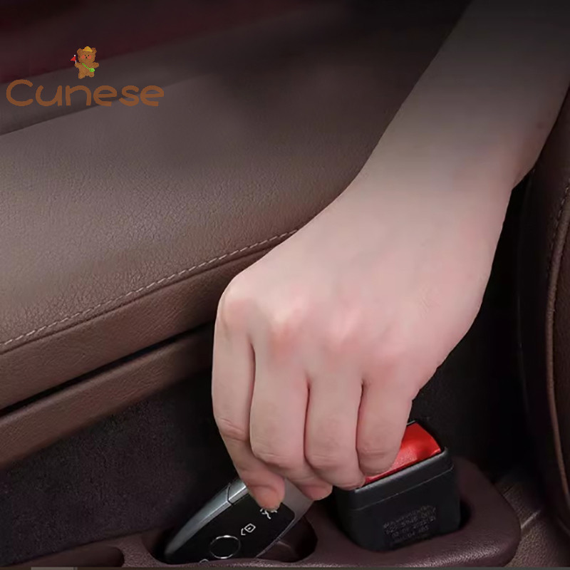 [Cenese] Car Seat Gap Filler Organizer Pu กันน้ํารถที่นั่ง Gap Plug Strip 2 ร่องที่นั่ง Gap Storage Auto ภายใน Accessorie [ใหม่]