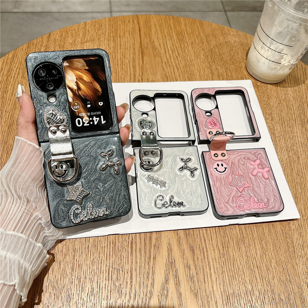 บอลลูนสุนัขสไตล์ Hard Case สําหรับ OPPO Find N2/N3 Flip Case หยดกาวกระบวนการกันกระแทกโทรศัพท์กลับน่ารักกรณีฝาครอบ ราคา ถูกที่สุด ดีลบีเคเค แกลเลอรีภาพที่ 7