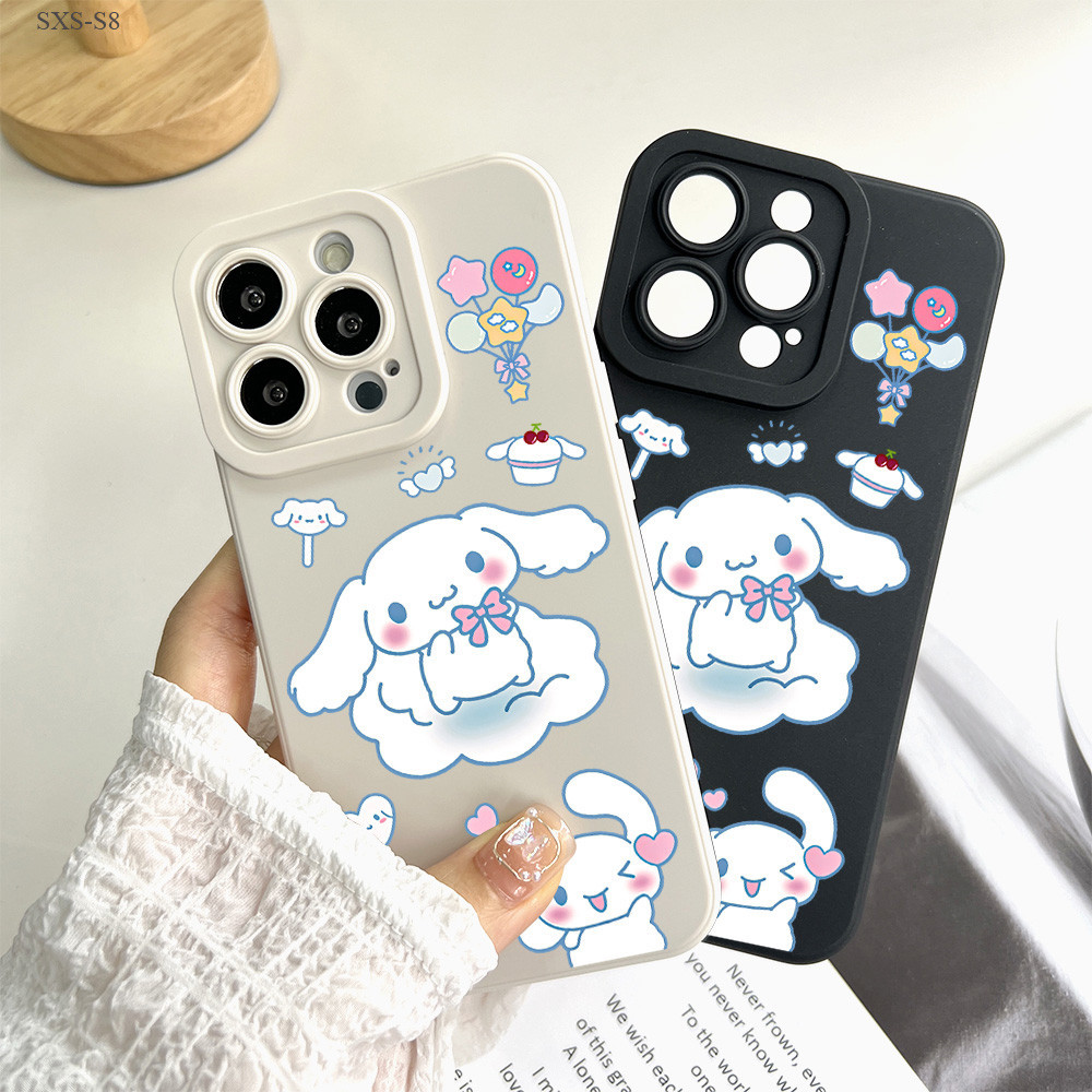 Samsung Galaxy S21 S20 S10 S9 S8 FE Plus Ultra S21+ S20+ 5G เคสซัมซุง สำหรับ Cinnamoroll เคส เคสโทรศัพท์