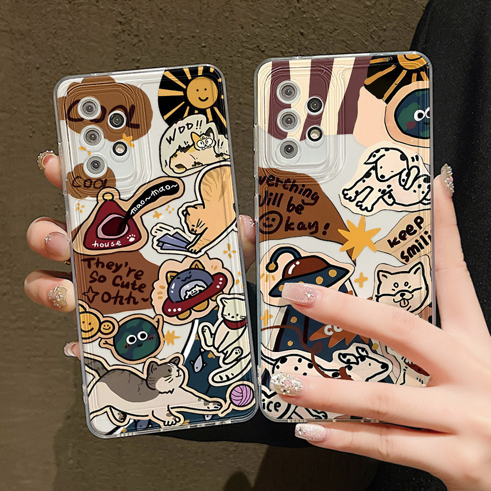 🔥COD เคส Samsung S26 S25 S24 FE Ultra A57 A05S A15 A55 A54 A14 A55 A23 A05 A03 A24 A04 A12 A35 A13 A22 A53 Ultra 5G เคส