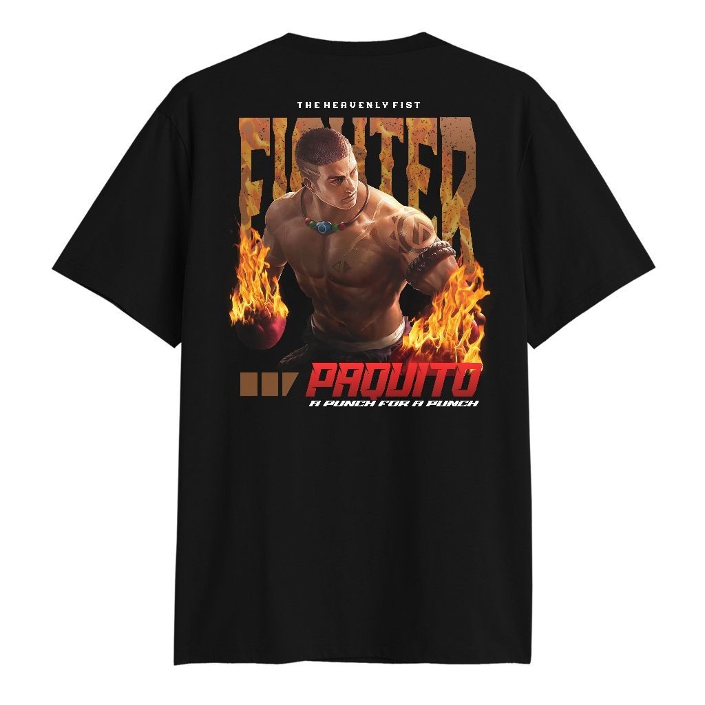 [ผ้าฝ้าย 100%] เสื้อยืด Kaos TSHIRT DISTRO PAQUITO MOBILE LEGENDS UNISEX COTTON COMBED 30s S-5XL