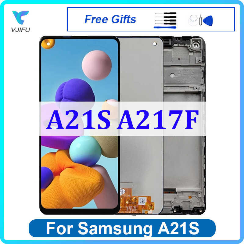 LCD For Samsung Galaxy A21S A217 Display Touch Screen A217F A217F/DS Digitizer Assembly Replacemen