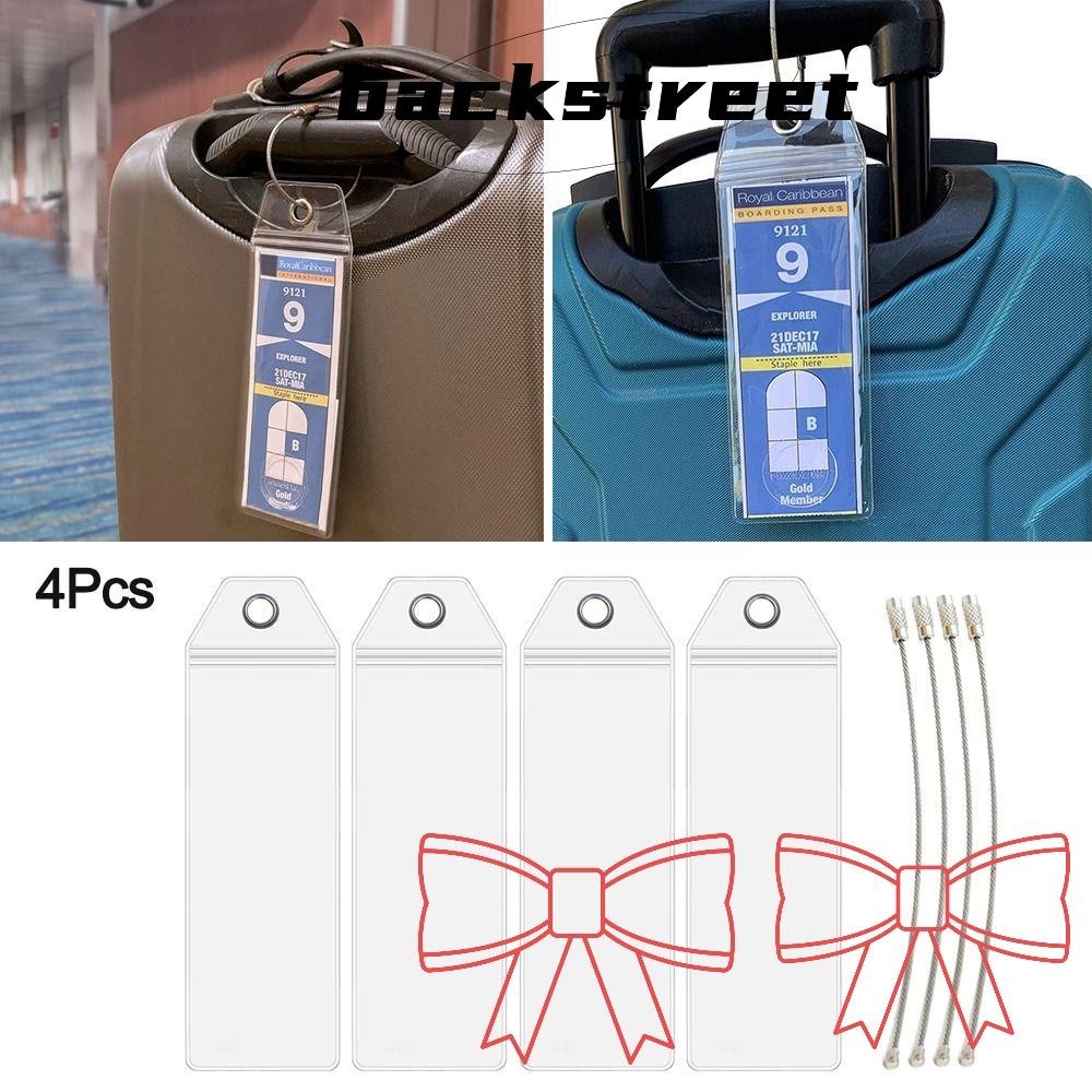 Backstagereat Travel กระเป๋าเดินทาง แท็ก Identifier กระเป๋าเดินทาง Baggage Bag Tag Suitcase Tag Labe