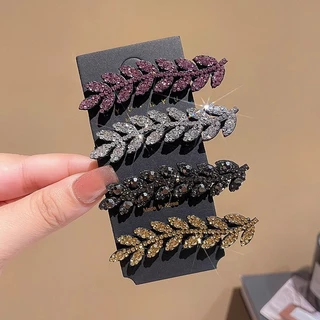 Bling Shine กิ๊บติดผมรูปข้าวสาลี Hairpin Barrettes Headwear อุปกรณ์เสริม