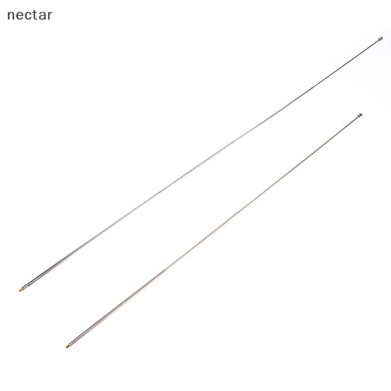 Tar ฟันด้านนอก M3 100 ซม.44121-4 ส่วน Telescopic Aerial เสาอากาศสําหรับวิทยุ FM TV RC รถควบคุมเครื่องส่งสัญญาณ Controller เสาอากาศรถยนต์ N