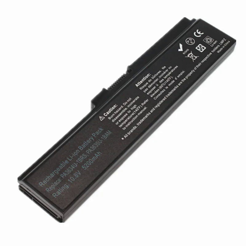 Juyaning แล็ปท็อป battery for Toshiba Satellite T551 T571 L640D B351 B350 Qosmio T560 T550  PA3638U-