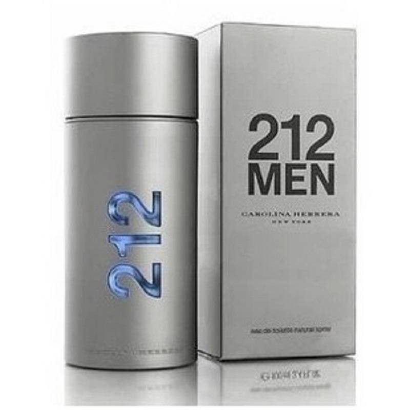 ♦️ของแท้·พร้อมส่ง·ถูก♦️Carolina Herrera 212 Men NYC EDT 100 ml.กลิ่นหอมของผู้ชาย ของแท้ 100%