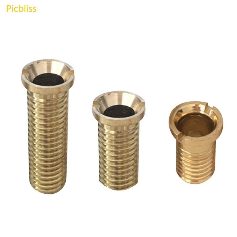 Picbliss สกรูกรองอ่างล้างจาน ตัวกรองทองแดงบริสุทธิ์ สกรูเกลียว ขั้วต่อ สลักเกลียว สกรู