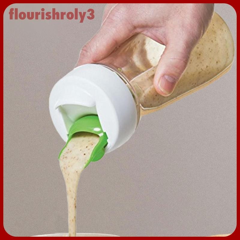 [Flurish] เครื่องปั่นน้ําผลไม้ Leakproof โฮมเมด Vinaigrette 500ml เครื่องปรุงรสซอสขวด น้ําสลัดถ้วยผสม