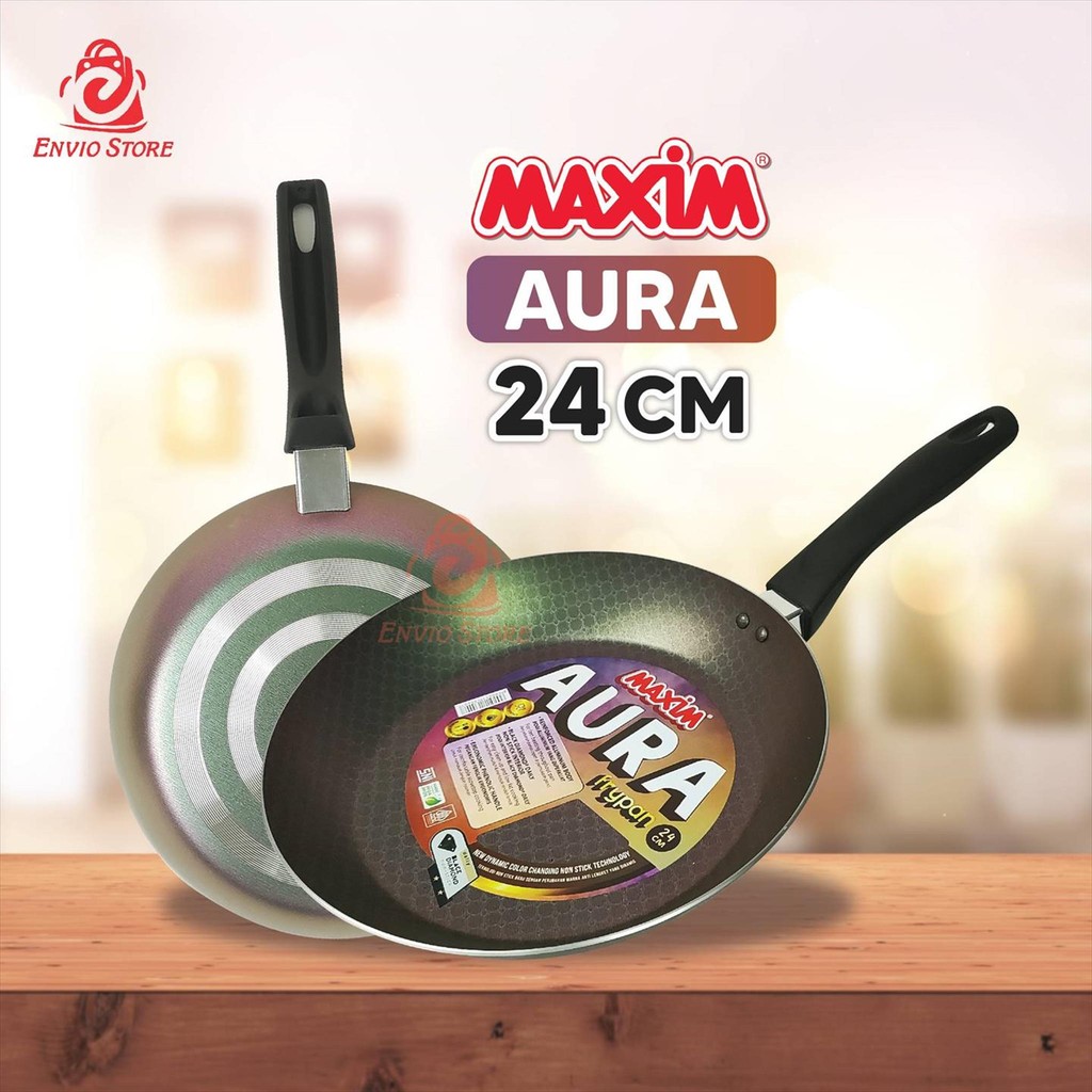 MAXIM AURA 24CM FRYPAN TEFLON ไม่ติด