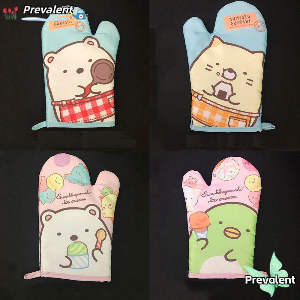 Preva Sumikko Gurashi ของขวัญถุงมือไมโครเวฟทนความร้อนห้องครัว