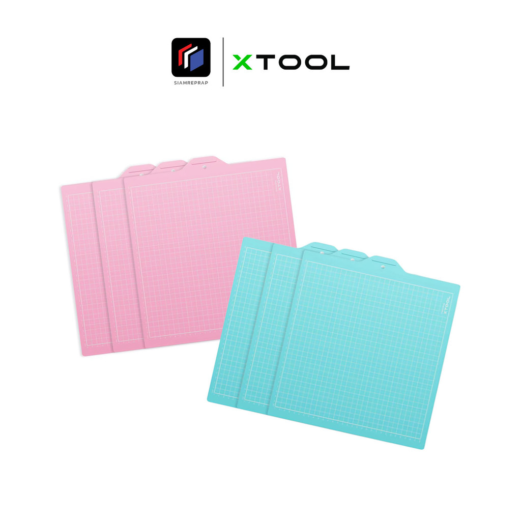 แผ่นยางรองตัด ช่วยยึดงานให้อยู่ในตำแหน่ง ไม่ขยับ ใช้กับเครื่อง xTool M1 Ultra (1 ชุด 3 แผ่น)