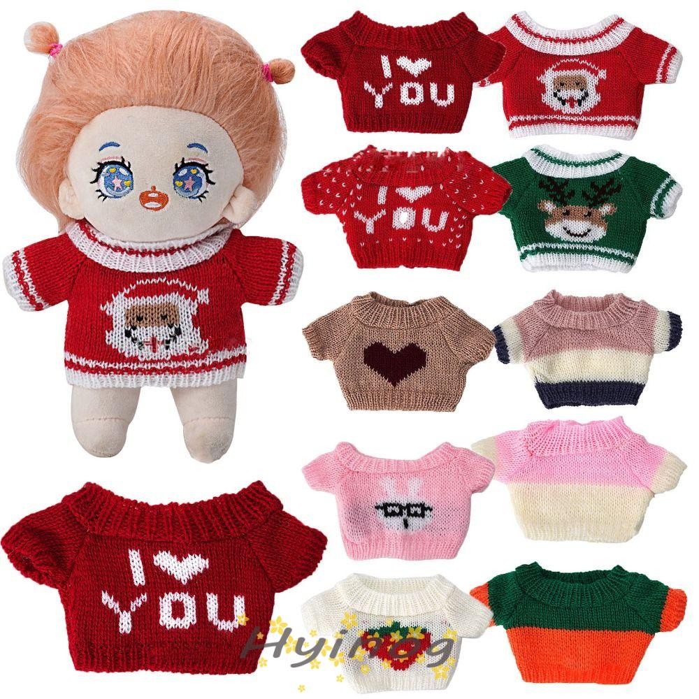 ฮิโนก เสื้อกันหนาวตุ๊กตา,แฟชั่นฤดูหนาวเสื้อถัก,เสื้ออบอุ่นหลายสไตล์20ซม.ตุ๊กตาผ้าฝ้าย/ตุ๊กตาไอดอล