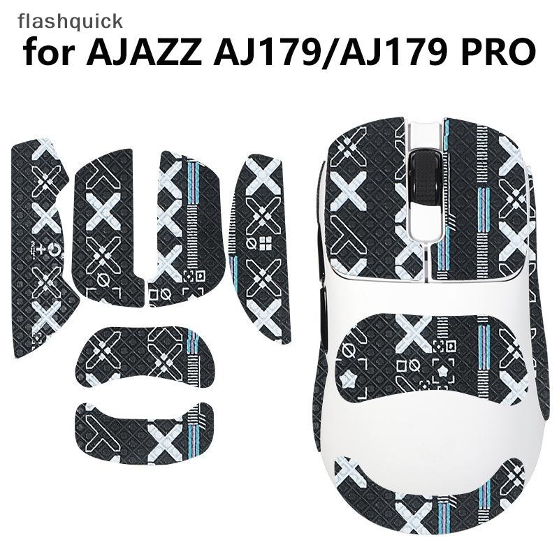 Flashquick Anti-Slip Mouse Grip เทปสติกเกอร์สเก็ตสําหรับ AJJAZZ AJ179/AJ179 Pro เมาส์สําหรับเล่นเกมส