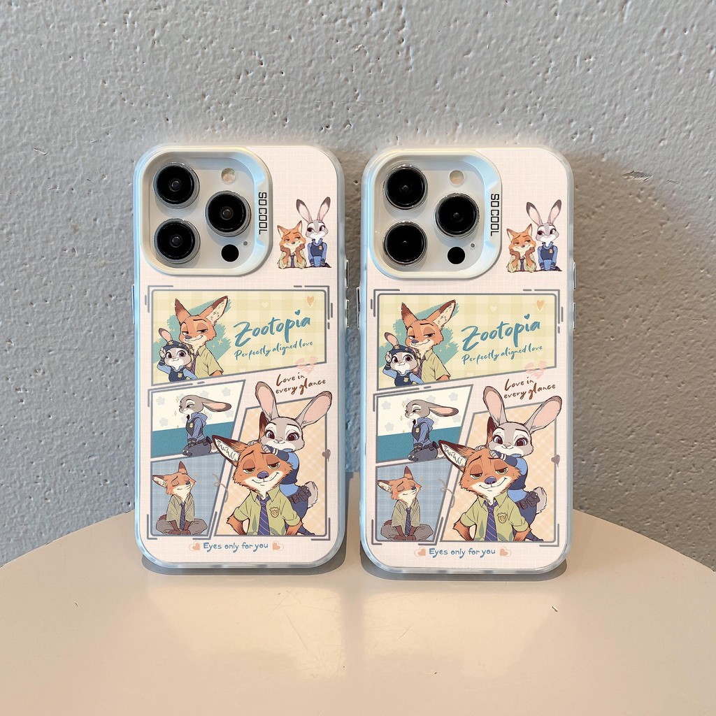 Disney JUDY NICK สำหรับ Honor X9a X9b 200 100 90 80 70 60 50 Pro SE Magic 6 5 PRO MATE 60 50 40 30 PLUS P70 60 50 40 30 nova 10 11 12 5 6 7กันกระแทก - รูปที่ 3