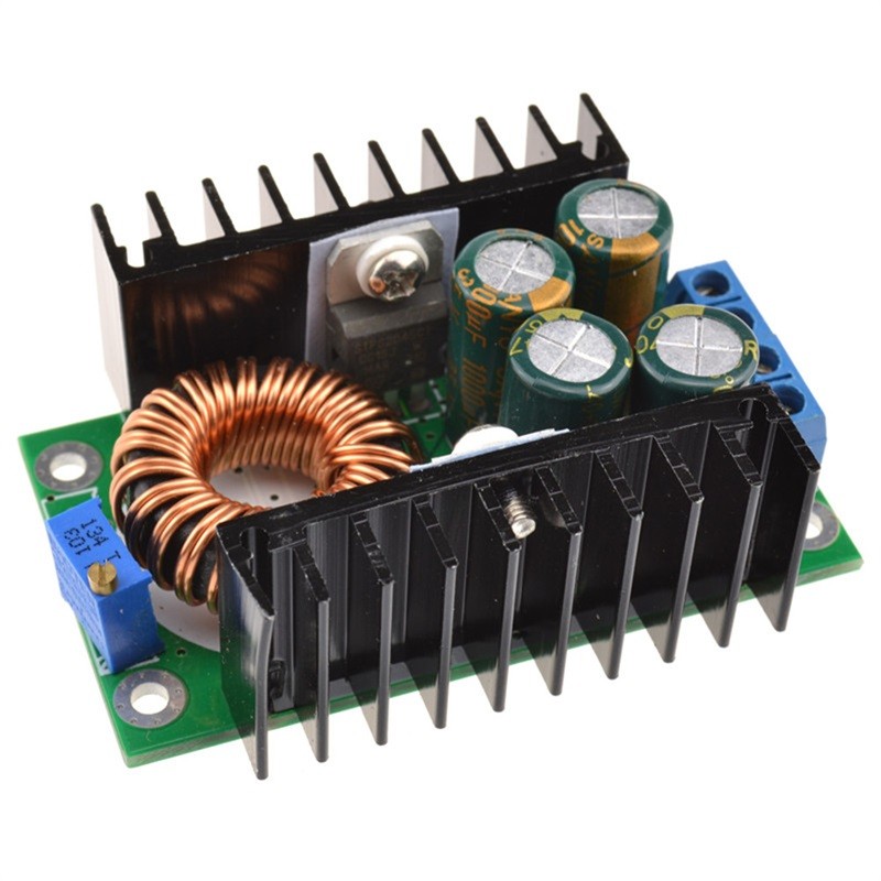 Dc 9A 300W Step Down Buck Converter 7-40V ถึง 1.2-35V โมดูล LED Driver