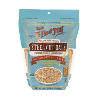 Bob's Red Mill Steel Cut Oats | บ็อบส์เรดมิลล์สตีลคัทโอ๊ต 680g| Sunshine Market