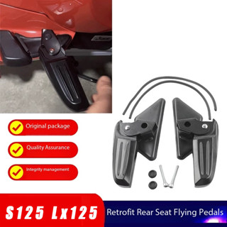 【จัดส่งที่รวดเร็ว】1 คู่ ที่พักเท้าด้านหลัง Vespa Primavera, …