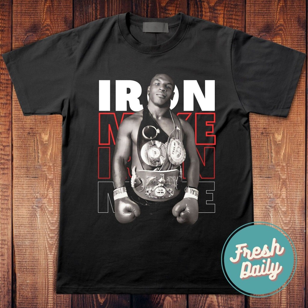 Mike Tyson Iron Mike เสื้อยืด Unisex