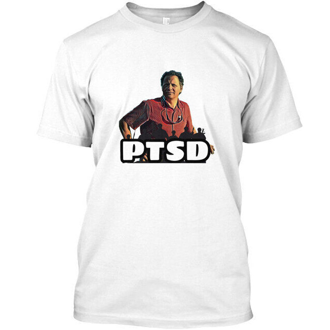 Ptsd เสื้อยืด O-คอฤดูร้อนสบายๆผู้ชายสไตล์ใหม่ตลก