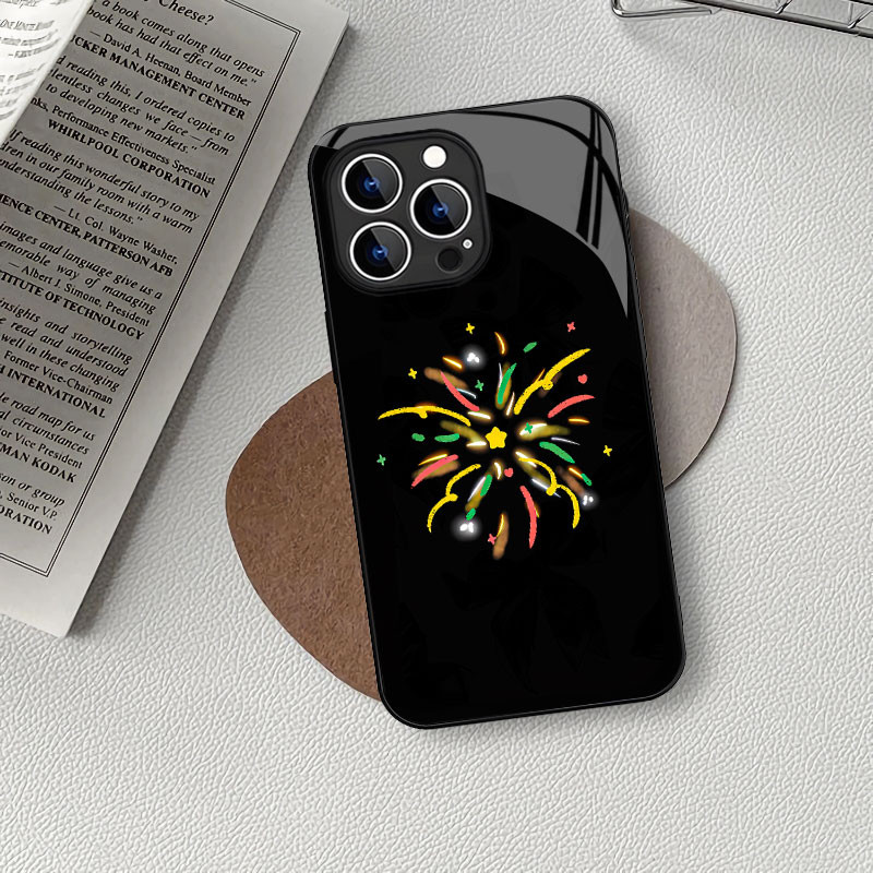 แก้วสําหรับกรณีiPhone 15 14 13 12 11 Pro Max SE 2020 X XR XS ip 8 7 Plus Soft Premium Edgeแก้วน่ารัก