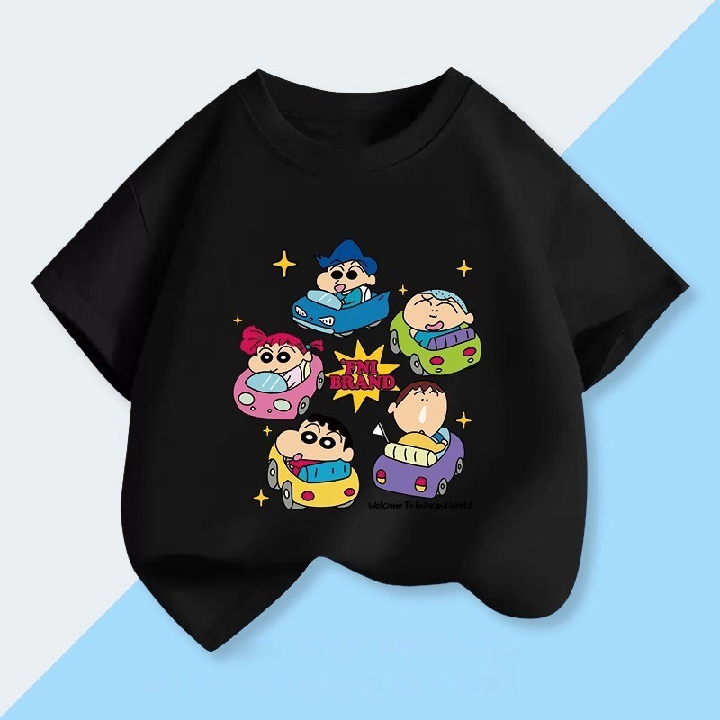 (จัดส่งตลอด 24 ชั่วโมง)KIDS PRINCESS เสื้อยืดเด็กลายมอนสเตอร์ฟักทองน่ารัก วัสดุพรีเมี่ยม Unisex