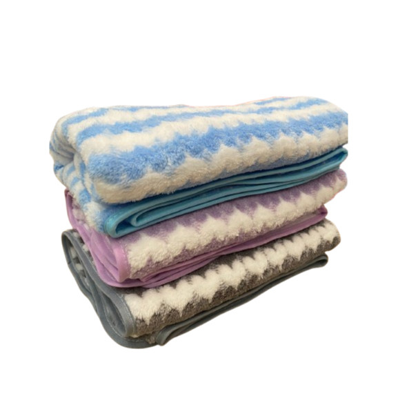 HDC53 ผ้าเช็ดตัวผ้าเช็ดตัวผ้าเช็ดตัวคอผ้าเช็ดตัวหนาผ้าเช็ดตัวไมโครไฟเบอร์ Love art ผ้าขนหนู Smooth S