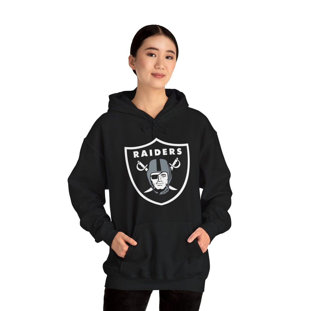 Raiders เสื้อกันหนาวมีฮู้ด Las Vegas Raiders Football
