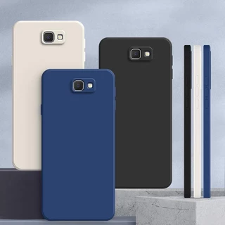 เคส Samsung J7 Prime สีทึบ Samsung J7 Prime เคสซิลิโคนป้องกันการตกสีธรรมดาเรียบง่าย YT
