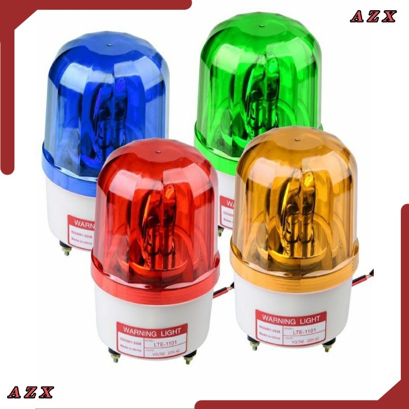 ไฟไซเรน ไฟฉุกเฉิน LTE-1101 12v 24v 220v ไซเรน มีไฟหมุน ไม่มีเสียง i ร้านเราส่งทุกวัน