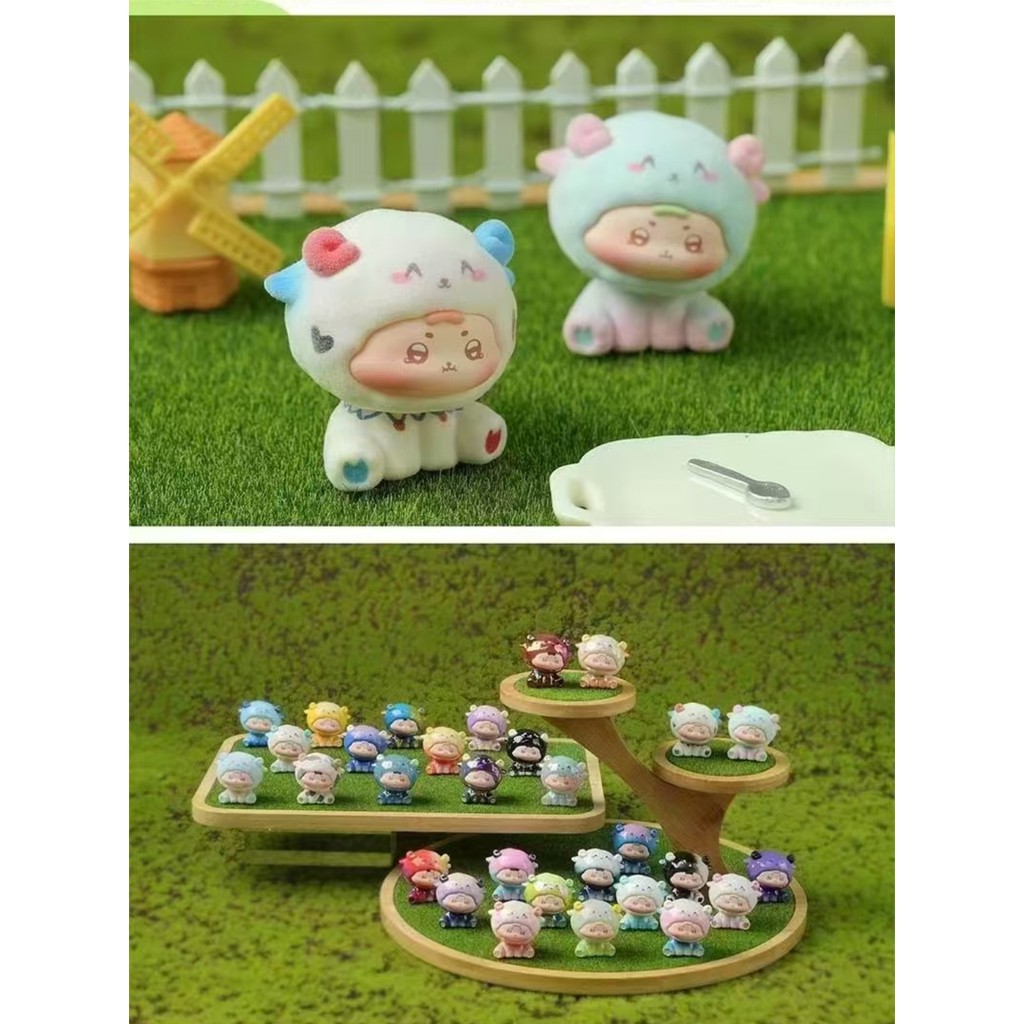 แหวนคํา Series Mini Bean PVC พร้อมหมายเลข (14 ชิ้น)