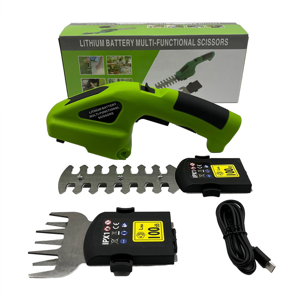 2in1 Hedge Trimmer ไร้สาย 2 in 1 ไฟฟ้า 7.2V มือถือหลายเครื่องมือ Bush Cutter