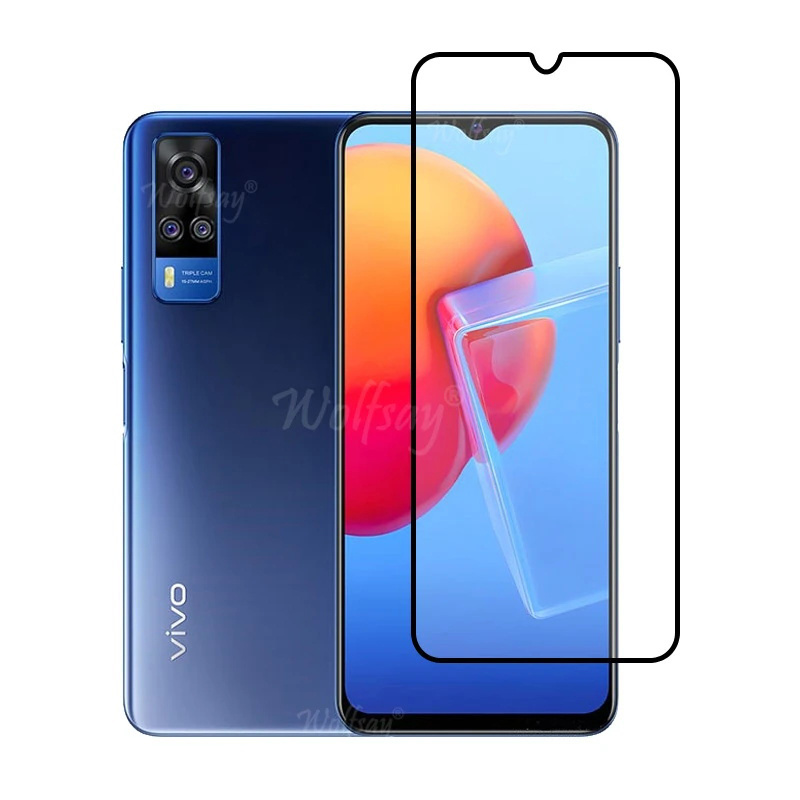 กระจกนิรภัยสําหรับ Vivo Y51 2020 ป้องกันหน้าจอสําหรับ Vivo Y51 Y21 Y17S Y31 แก้วสําหรับ Vivo Y51 Y33
