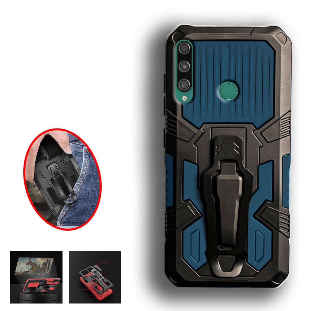 Huawei Y7P 2020 P40 LIte E Honor 9C ART-L28 ART-L29 Heavy Duty Military Grade Buckle Hard Protection