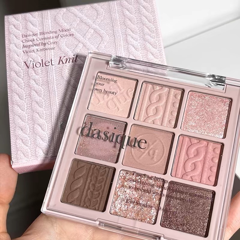 i happy shop: อายแชโดว์ พาเลตอายแชโดว์กันน้ำ พาเลทอายแชโดว์ 9สี เนื้อกลิต​เตอร์​ สีสวย Y997 - รูปที่ 5